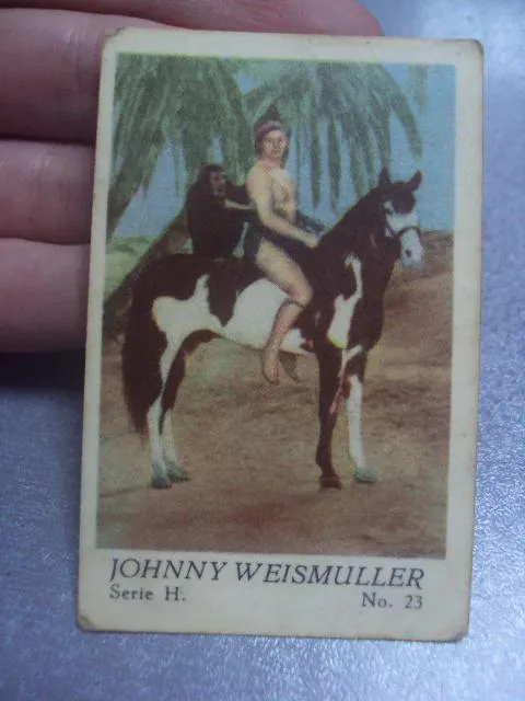 Купити открытка карточка джонни вайсмюллер тарзан №221