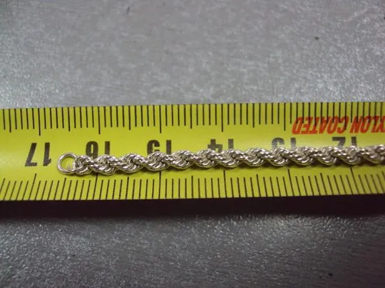 Браслет плетение двойное ролло гарибальди серебро 925 проба украина вес 4,33 г длина 16,5 см №10570 Недорого