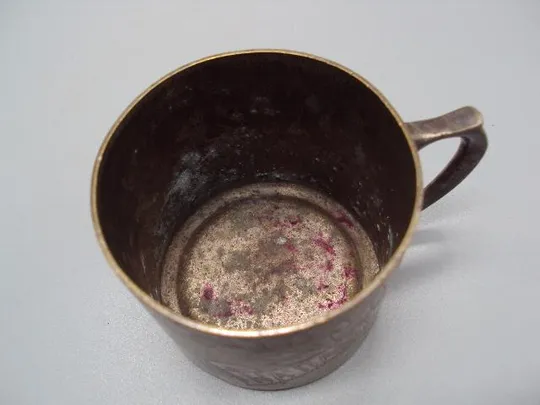 Подстаканник на память Варшава листья plewkiewicz w warszawie высота 5,9 см, диаметр 6,6 см №13655 Де купити