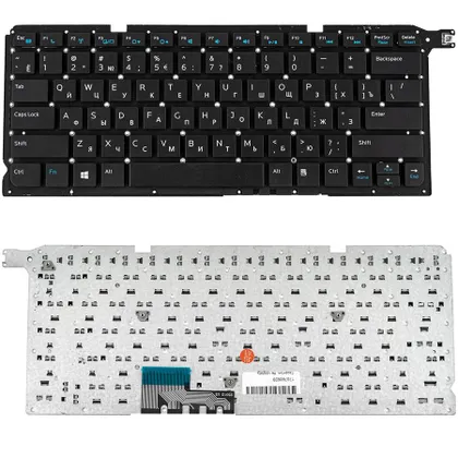 фото, Уценка  нет одного крепления Клавіатура для ноутбука DELL (Vostro: 5470) rus, black, без фрейма