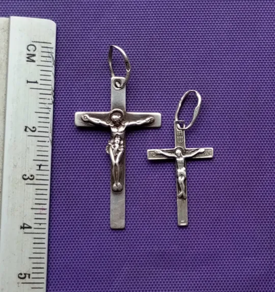 Хрестики, срібло 925 Недорого