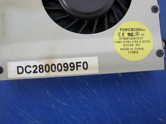 номер0173-38 Вентилятор (кулер, FAN) 0GVHX3 DC2800099F0 для Alienware M17x R4 оригінал З аукціону