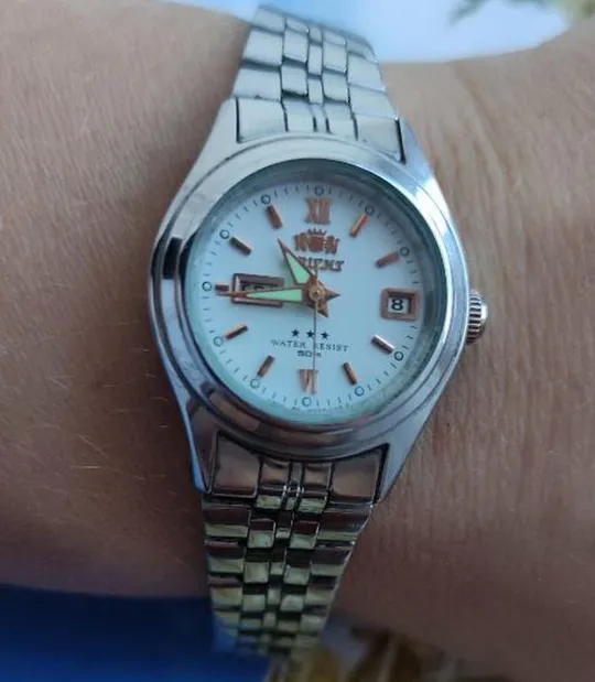 Женские часы Orient  Automatic water resist отличные рабочие  rk248 Продаж