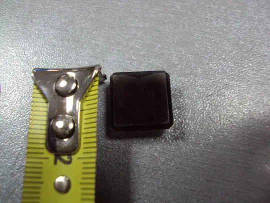 Купити Камень Раухтопаз дымчатый кварц квадрат для ювелирных изделий вес 1,99 г размер 7х19х19 мм №13278