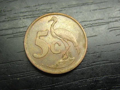 фото, 5 центів 1997 Південна Африка