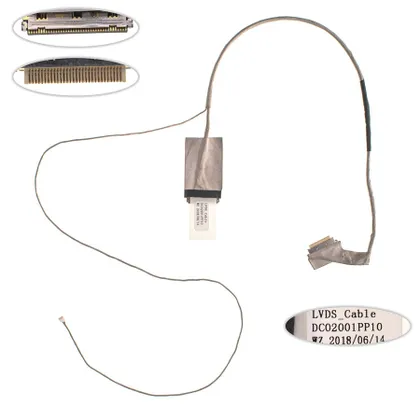 фото, Шлейф матриці для ноутбука LENOVO (IdeaPad: G400), LED (DIS) (DC02001PP10)