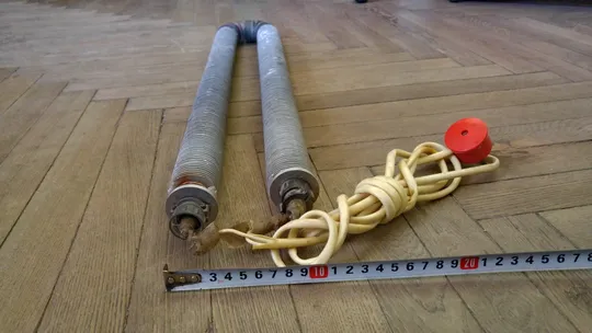 Тэн электрический воздушный сухой мощностью 220В 2,5 кВт, 60см. Вживане З аукціону