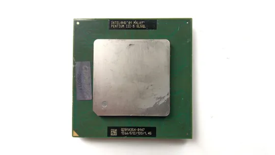 Купити процессор Tualatin-S Pentium III-s SL5QL 1266Mhz/512/133 socket 370LGA без ножек Вживане