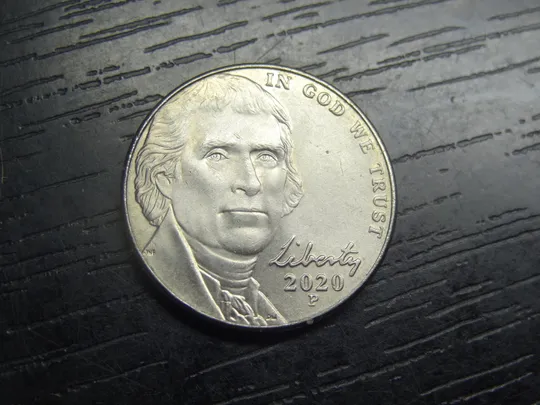 5 центів 2020 P США Ціна