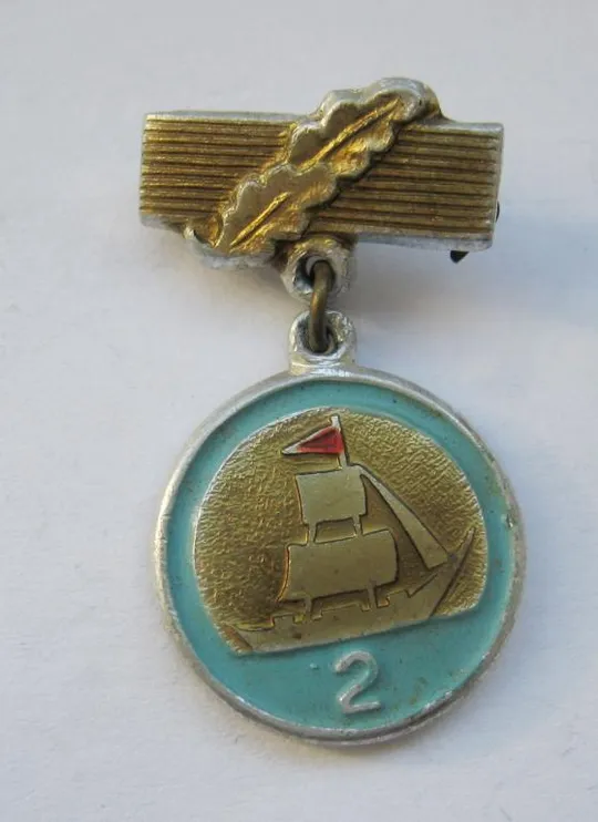 Юный моряк  СССР - 2 ст. = піонери = значок СРСР () Ціна