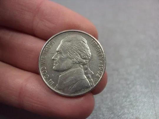 Купити монета сша 5 центов 1994 №9230