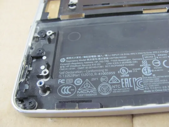443-5 Кришка панель палмрест   для  HP EliteBook Revolve 810   оригінал Інтернет-аукціон