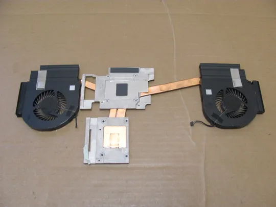 Купити номер0995-3 система охолодження Кулер Охолоджувальний блок Охолоджувальна система cooling system AT26K001ZAL 034R4F  для  Dell Precision 17 7730 M7730 оригінал