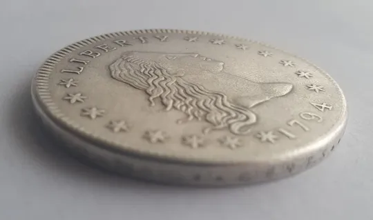 1 долар 1794 США, Розпущене волосся (можливо репліка обігового часу) Інтернет-аукціон