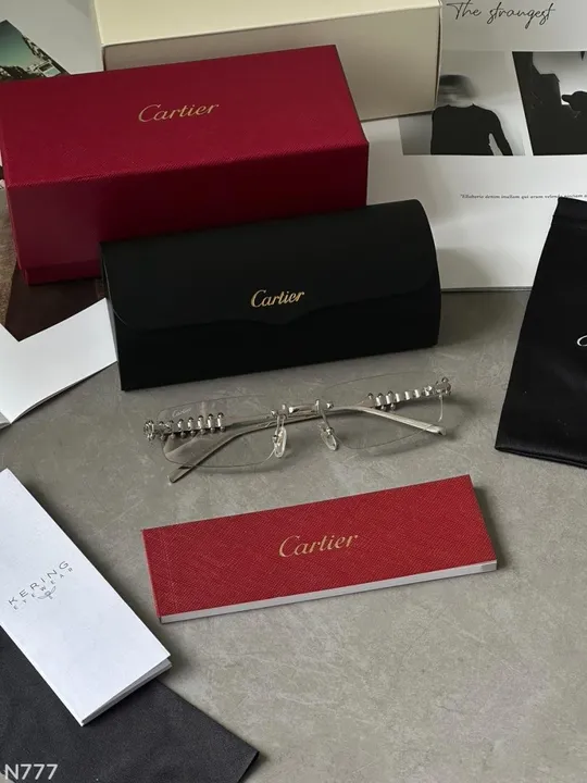 Купити Окуляри Cartier Clash Clear/Silver CT0544S 001 L Cat.2 58/16/140 (EW0116)