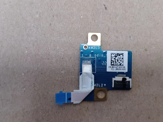 Купити номер1060-8 плата кнопка вкл 450.0QD0E.0001 0WC42T для Dell Inspiron 7620 2in-1 Плата кнопки включеня Кнопкова плата Кнопковий модуль Плата управління кнопками, Плата кнопки живлення Laptop Power button board оригінал