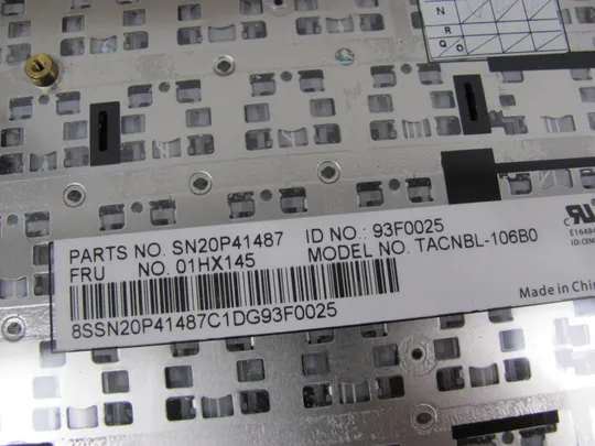 738-8 клавіатура робоча 01HX207 01HX145 01HX185 01ER506 01EN934 для Lenovo ThinkPad T570 T580 P51s P52s оригінал Недорого