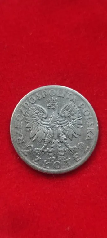 Купити 1933 год монета 2 злотых серебро Польша Ядвига kd638 460грн