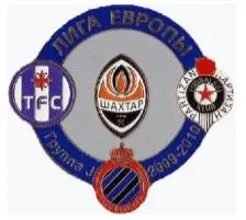 фото, Лига Европы 2009-10 группа J - Шахтер, Тулуза, Партизан, Брюгге