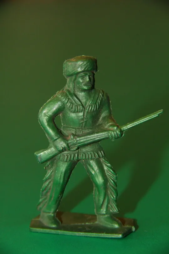 ТРАПЕР ЩО ЙДЕ З МУШКЕТОМ траппер TIM-MEE 65-70мм ОРИГІНАЛ США-ФРГ Ціна