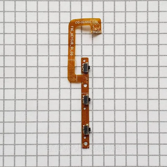 Шлейф / кнопки Ergo F501 Magic для телефона оригінал з розборки Ціна