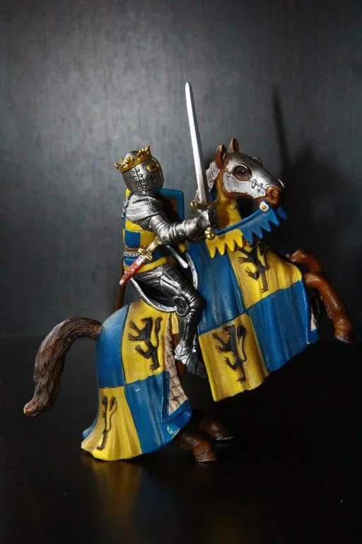 рыцарь на коне с мечем SCHLEICH 90-100мм ФРГ Інтернет-аукціон