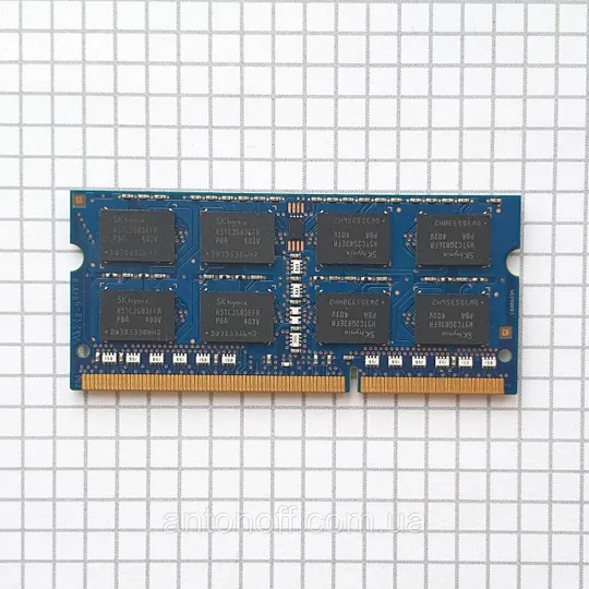 Купити Модуль пам&#039;яті SK Hynix 4GB 2Rx8 PC3L-12800S (DDR3L) HMT351S6EFR8A-PB для ноутбука оригінал
