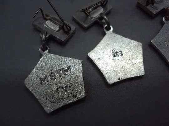 Знак Ленин 100 лет со дня рождения юбилей ссср портрет профиль подвесной лот 3 шт №17575 Де купити