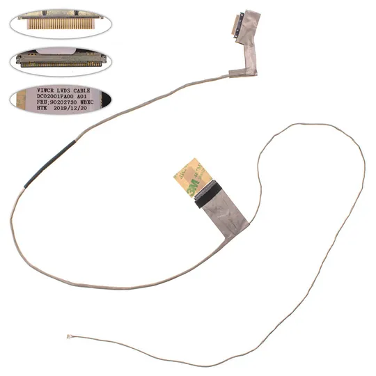 Шлейф матриці для ноутбука LENOVO (G500, G505, G510), LED, роз'єм під камеру (MB: DIS) (DC02001PR00) Ціна
