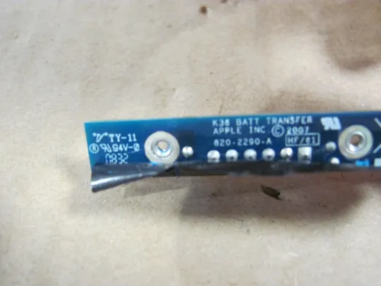 805-24 плата роз&#039;єм АКБ 820-2290-A  для Apple Macbook A1181 13&quot; оригінал Де купити