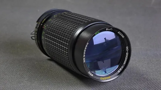 Телеобъектив Sun Macro Zoom 80-200mm f/4.5 MC Ф55mm крепление байонет Nikon Ai-s Вживане З аукціону