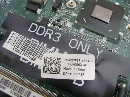 номер0227-17 материнська плата, Mainboard,Материнка,Основна плата,Системна плата,Плата системи,Laptop motherboard,мамка, ноутбучна плата DAV03AMB8E0 037F3F для DELL Inspiron 17R N7110 оригінал З аукціону