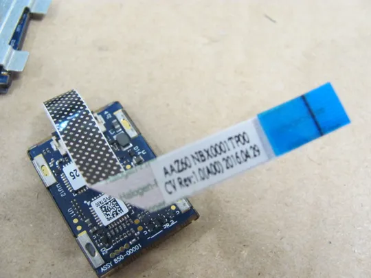 596-7 плата сканер відбитку AAZ60 NBX0001TP00  для Dell Latitude E7470 7470  оригінал Де купити