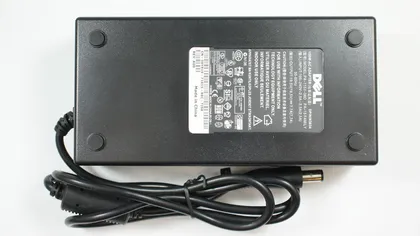 фото, Блок живлення для ноутбука DELL 19.5V, 7.7A, 150W, 7.4*5.0-PIN, 3 hole, black, RECTANGULAR