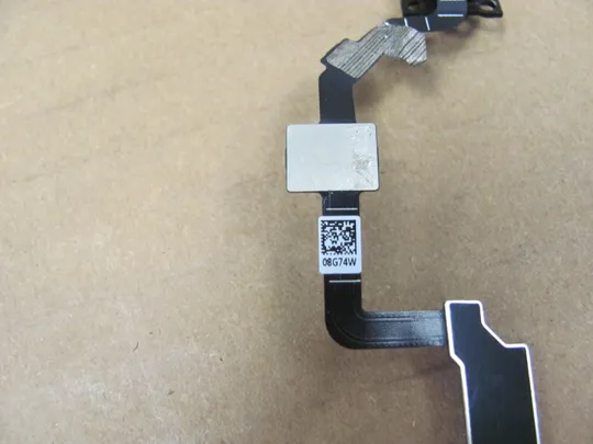 754-44 кнопка вкл з сканером відбитку 08G74W NBX00027700  для Dell XPS13 9370 XPS 13 7390 оригінал Продаж