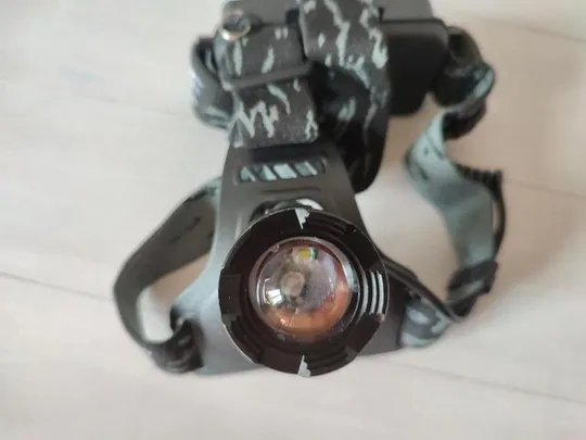 Ліхтарик налобний bailong bl 2189-2 t6 ультрафіолет З аукціону