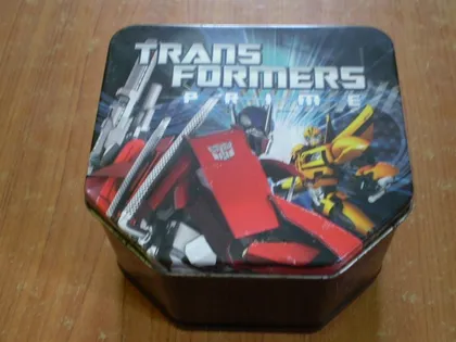 фото, Картки та коробка Transformers,Трансформери
