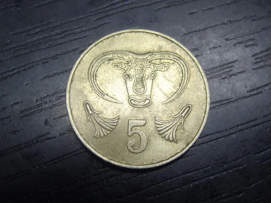 5 центів 1983 Кіпр Ціна