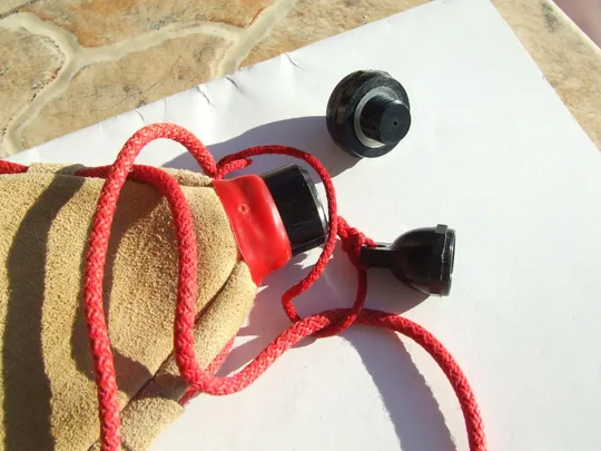 Замшевий бурдюк- фляга для води вина і т.п. 1 літр. Продаж