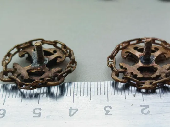 Эмблемы на петлицы, водолазы РЕЧФЛОТ СССР, ОБРАЗЦА 1940 года RRR Де купити