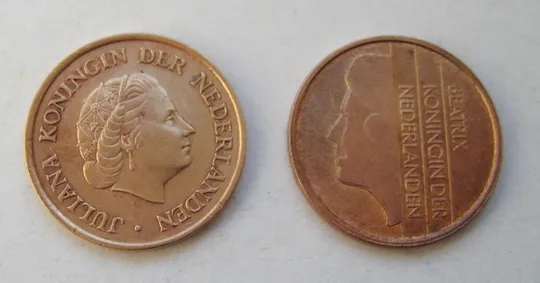 5 центов = 1977 и 1983 гг. = Нидерланды # Ціна