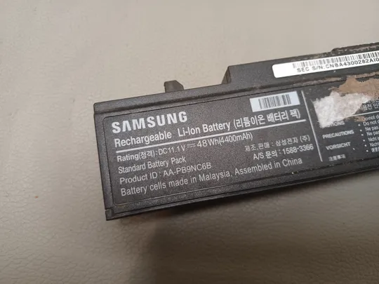 0965 акумулятор SAMSUNG AA-PB9NC6B 11.1V 48WH  НІМЕЧЧИНА З аукціону