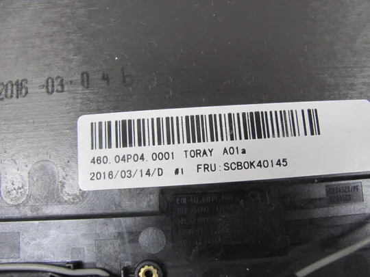 665-8 кришка матриці 460.04P04.0001 SCB0K40145 для Lenovo ThinkPad X1 Yoga Gen 1  оригінал Характеристики