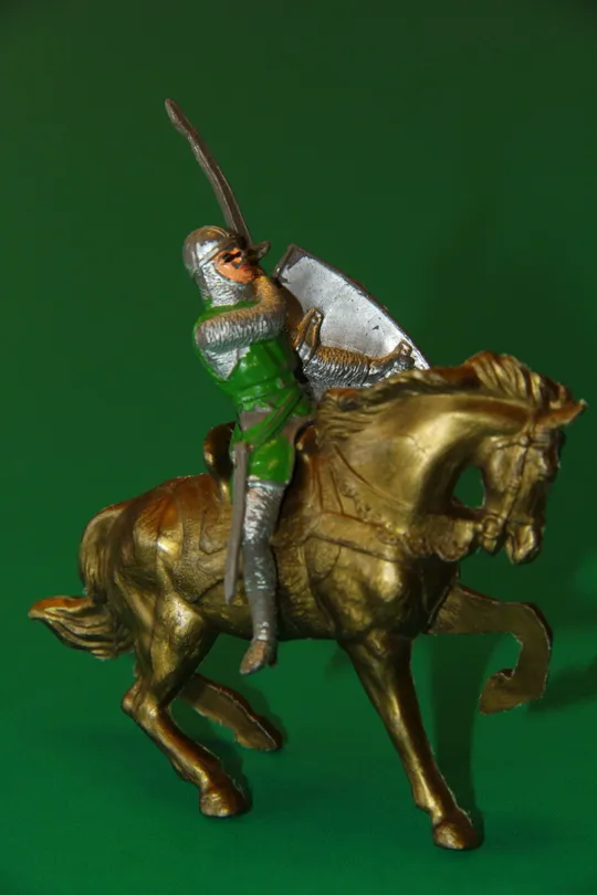 ЛИЦАР НОРМАН  з МЕЧЕМ НА КОНІ рыцарь COMANSI JECSAN IDEAL 65-70мм ІСПАНІЯ Ціна