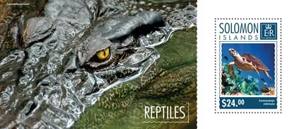 фото, Соломоновы о-ва-Рептилии-2014. Чистый полный красивый комплект. MNH.