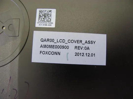 №68-17 Верхня кришка матриці A12124 для DELL PRECISION M4700 оригінал З аукціону