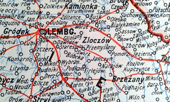 Купити Мапа карта Південно-Східний театр військових дій Перша світова 1919 Fv8.3