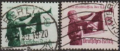 1935 - Рейх - Гітлер-югенд Mi.584-85 X _7.0 € Ціна