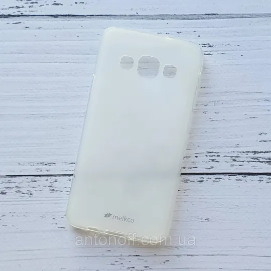 Купити Силіконовий чохол Samsung A300 Galaxy A3 2015 захисна плівка Melkco Прозорий