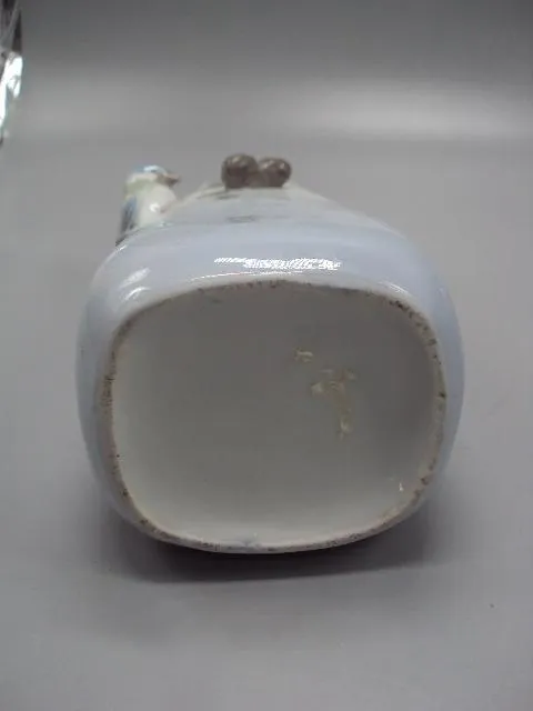 Ваза фарфор Европа вазочка птичка на ветках шишки высота 23,5 см №13635 Інтернет-аукціон